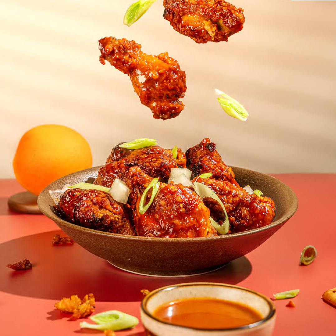 korean-orange-chicken-with-lime-pickled-daikon-monin