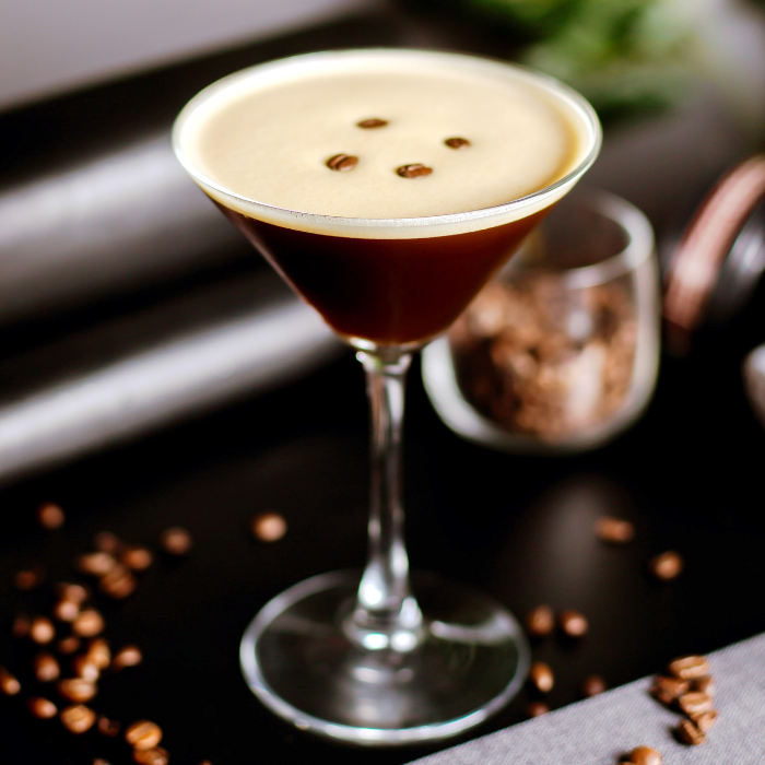 Butterscotch Espresso Martini Cocktail Recipe by Monin India