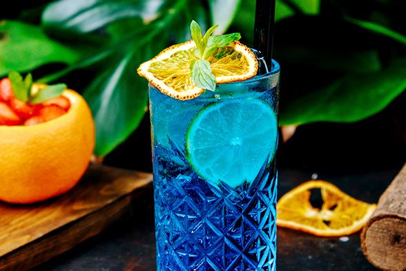 Explore Blue Curacao Syrup in Cocktail Crafting