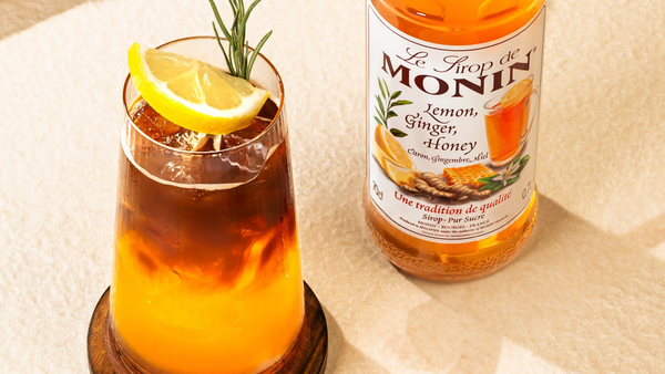 MONIN Lemon Ginger Honey: A Timeless Flavour Trio reimagined for Modern Menus 