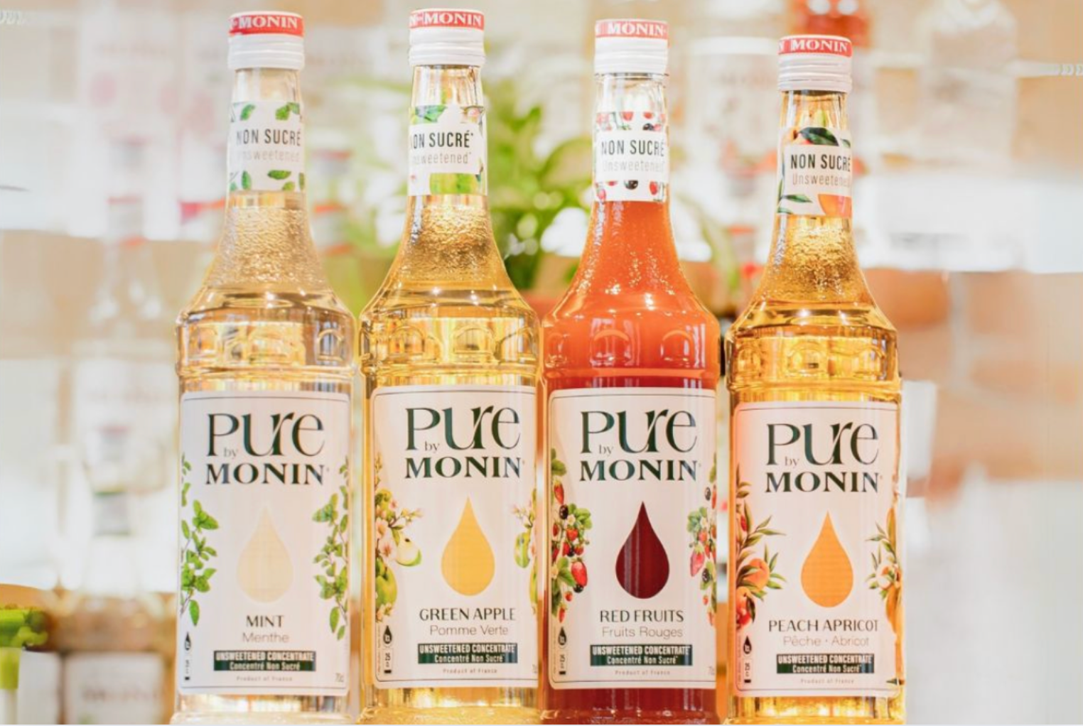 MONIN Launches PURE Range: 100% Natural Taste