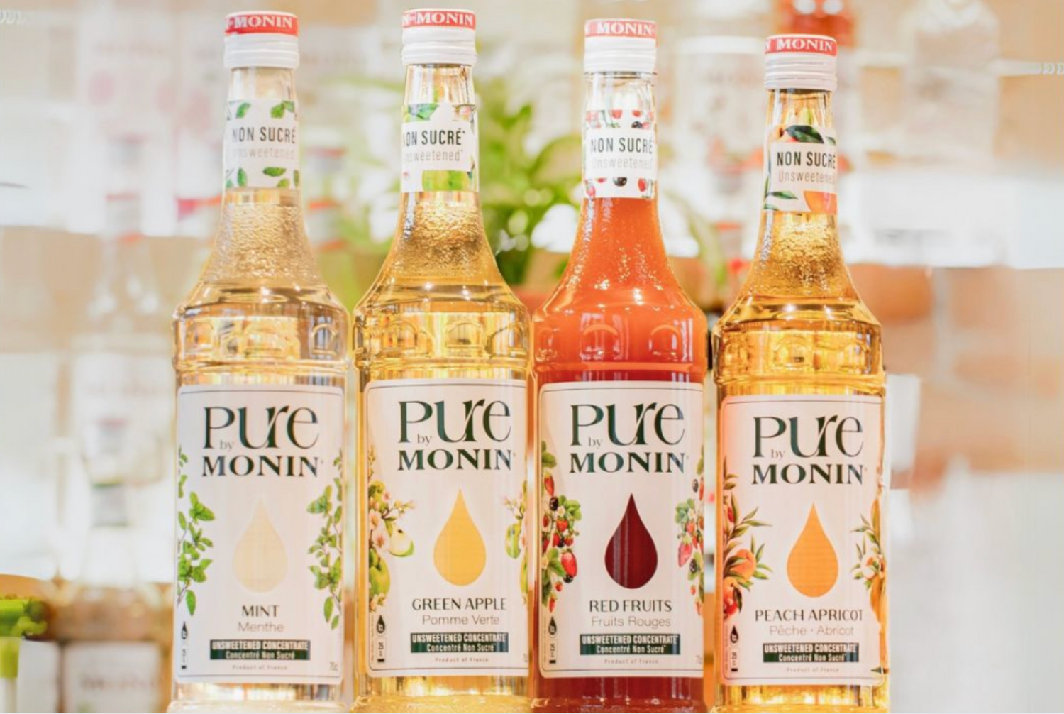 MONIN Launches PURE Range: 100% Natural Taste