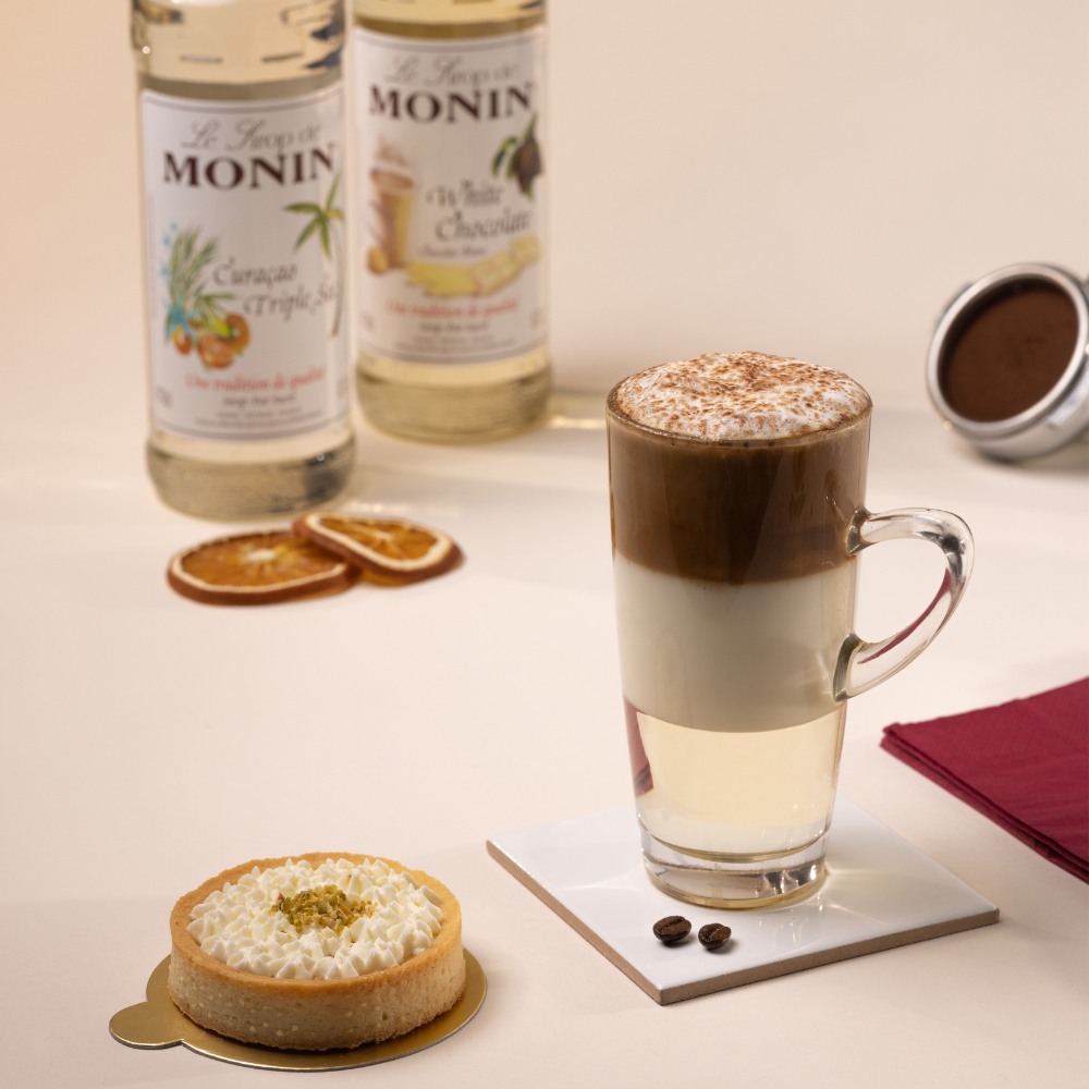 Orange White Chocolate Latte