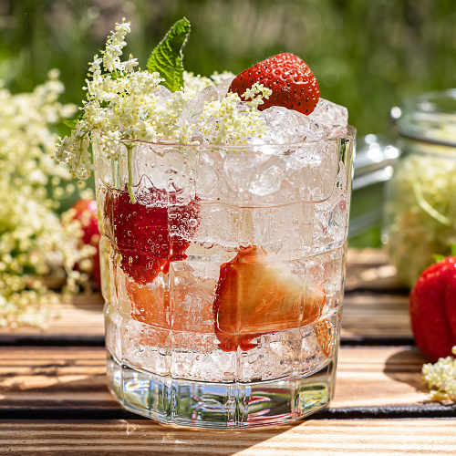 Elderflower and Strawberry