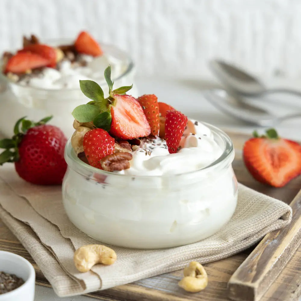 Flavoured Iced Yogurt with Fruits