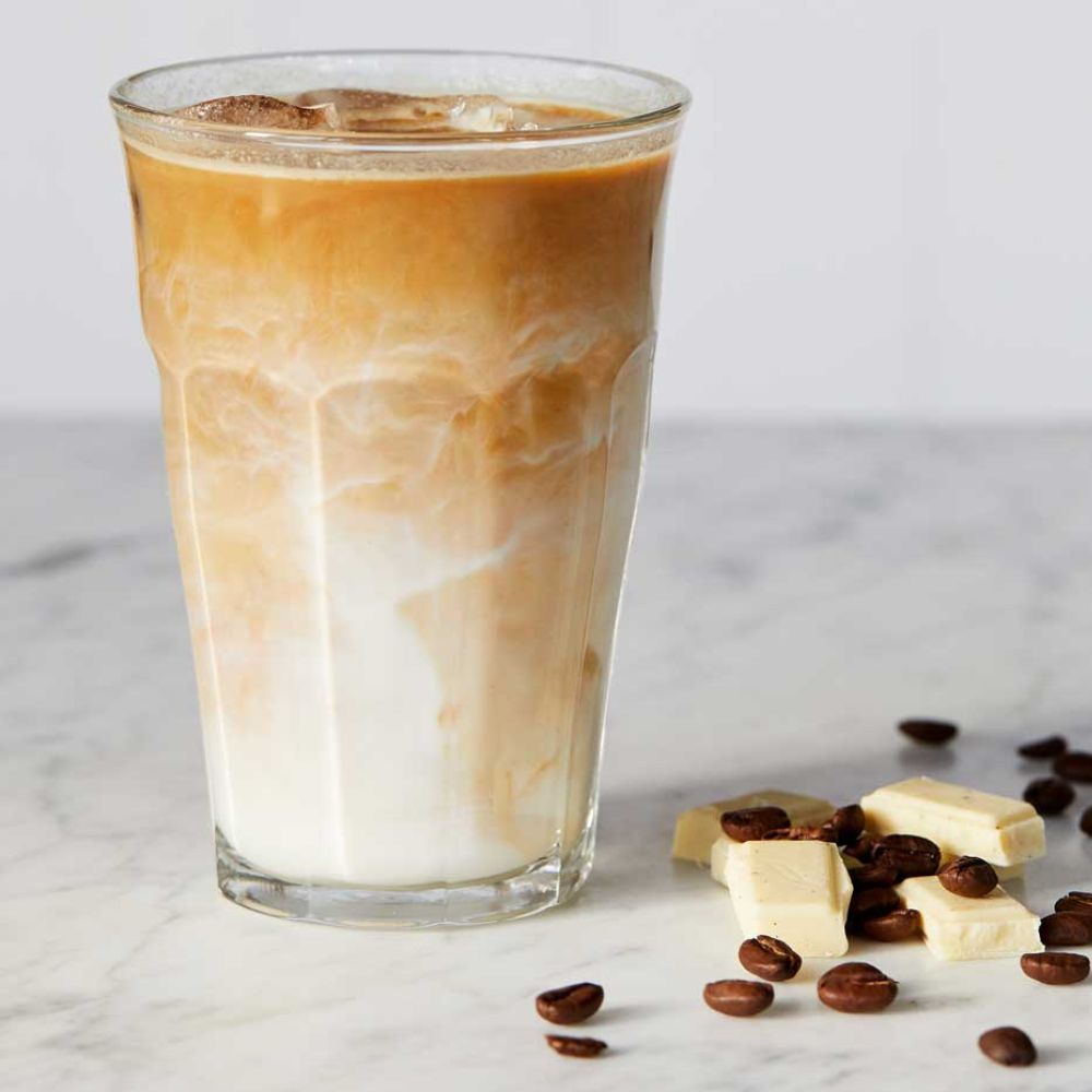 White Chocolate Iced Latte