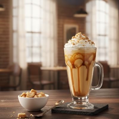 Golden Toffee Frappe