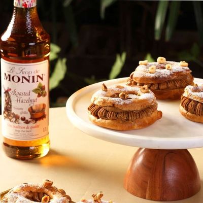 Roasted Hazelnut Paris-brest