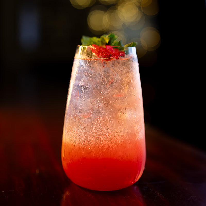 Fruity Hibiscus Gin and Tonic