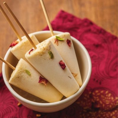 Lychee Kulfi