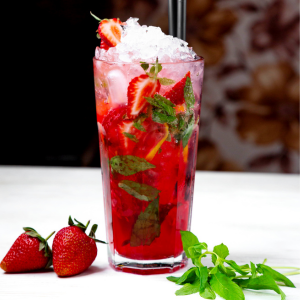 Spiked Berry Mojito