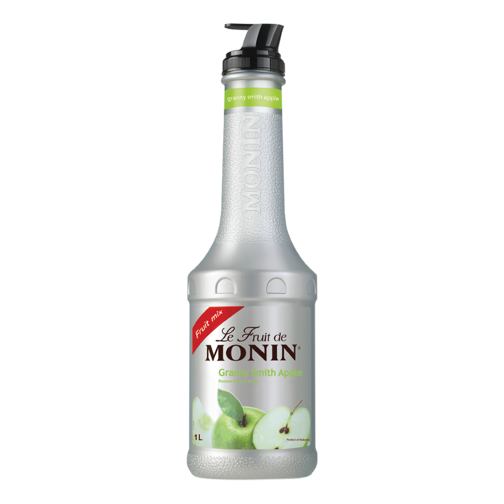 Monin Le Fruit de MONIN Granny Smith Apple A Tart Apple Symphony